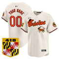 Baltimore Orioles Chesapeake Crab Patch Vapor Premier Limited Custom Jersey