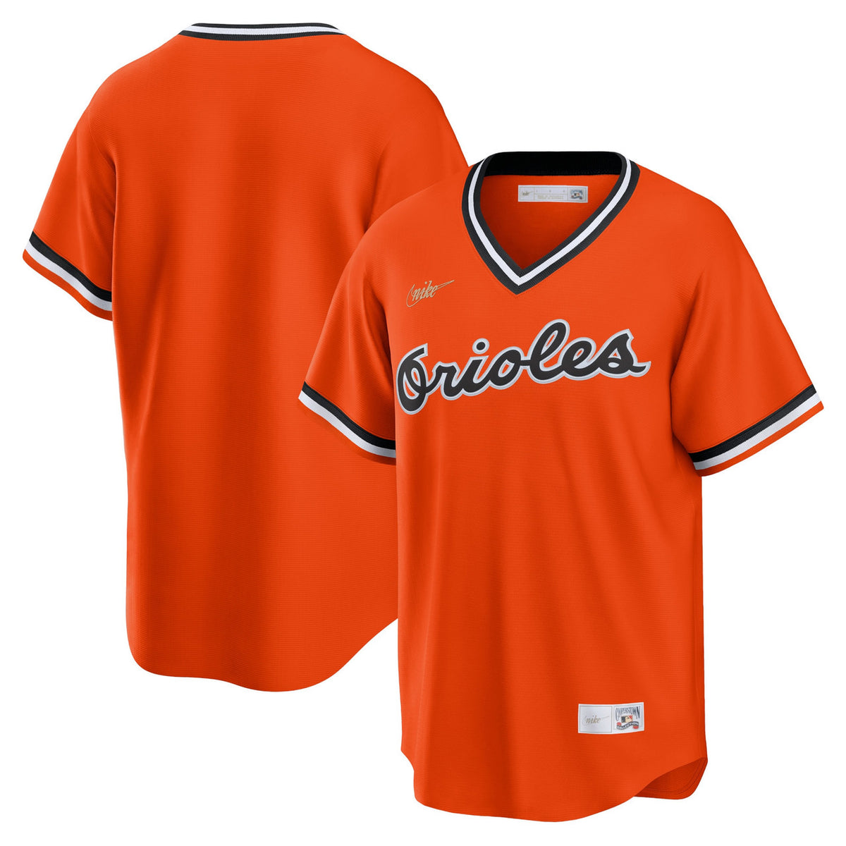 Baltimore Orioles Nike Alternate Cooperstown Limited Team Jersey - Orange