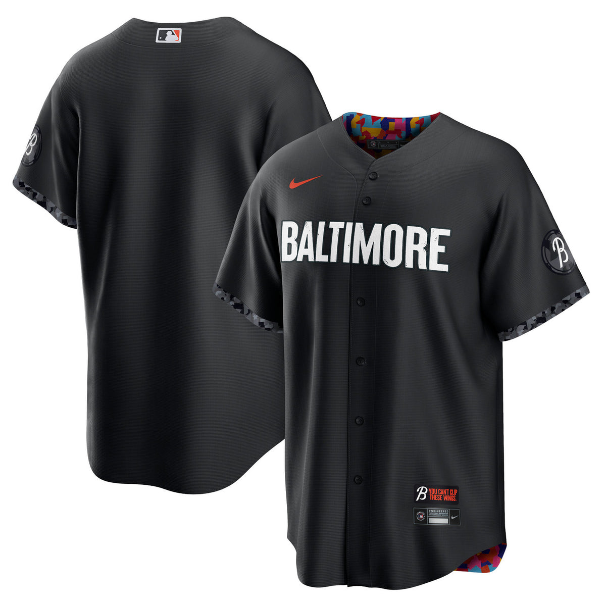 Baltimore Orioles Nike City Connect Limited Jersey - Black