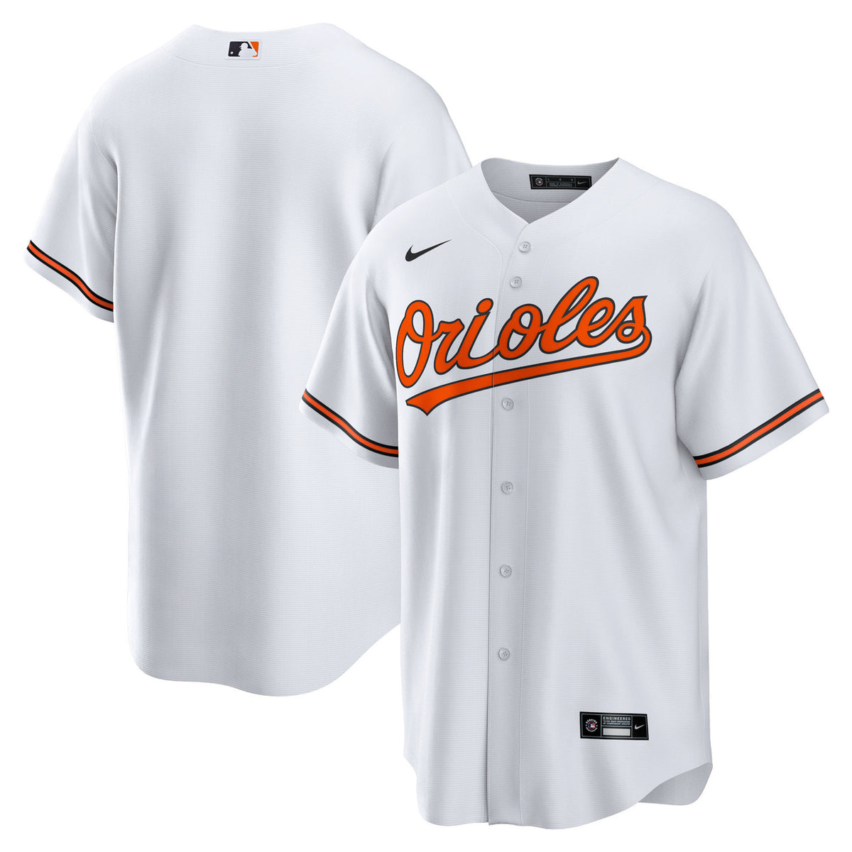 Baltimore Orioles Nike Home Limited Team Jersey - White