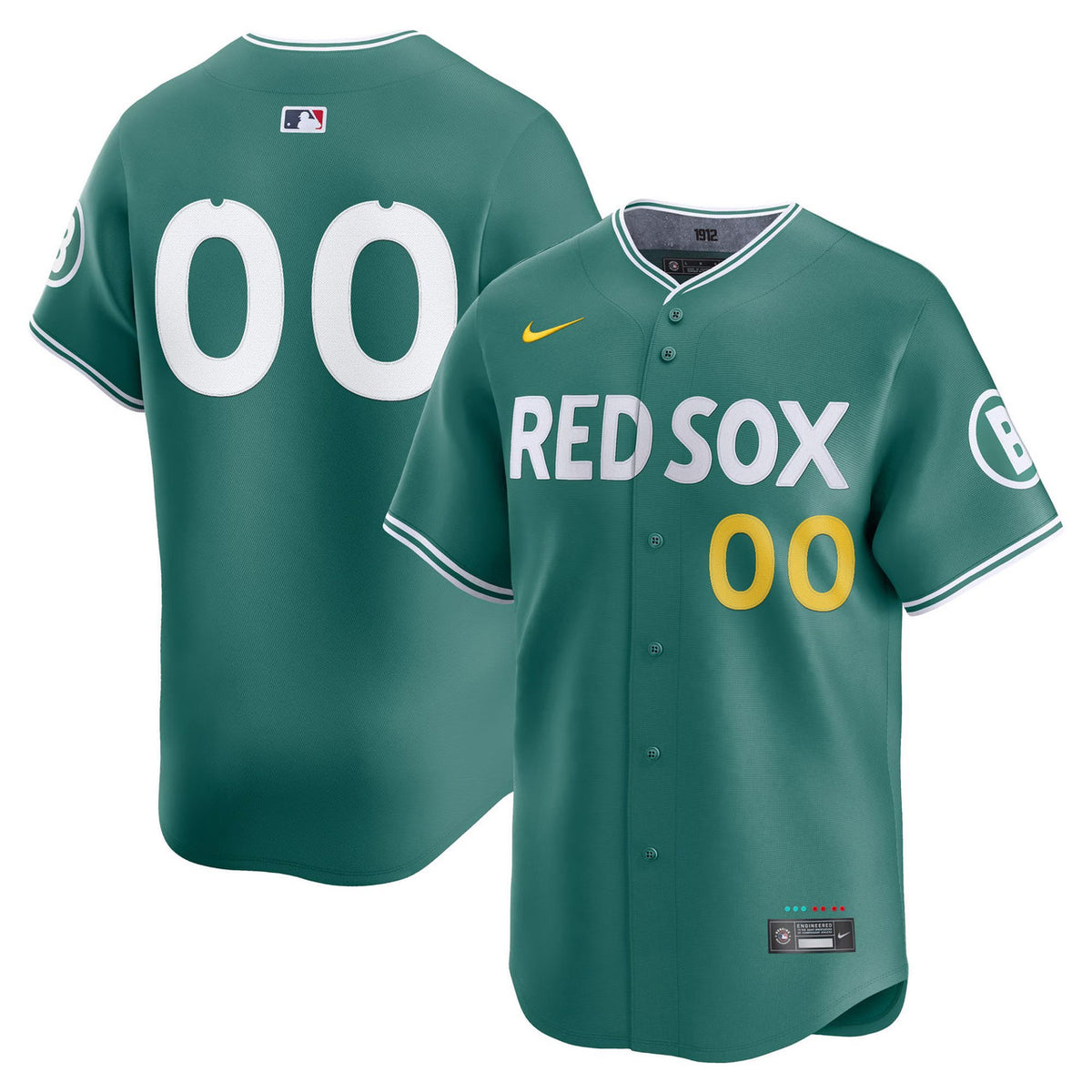 Boston Red Sox 2025 City Connect Vapor Premier Limited V3 Custom Jersey