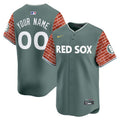 Boston Red Sox 2025 Fenway Brick Style Vapor Premier Limited Custom Jersey - Red