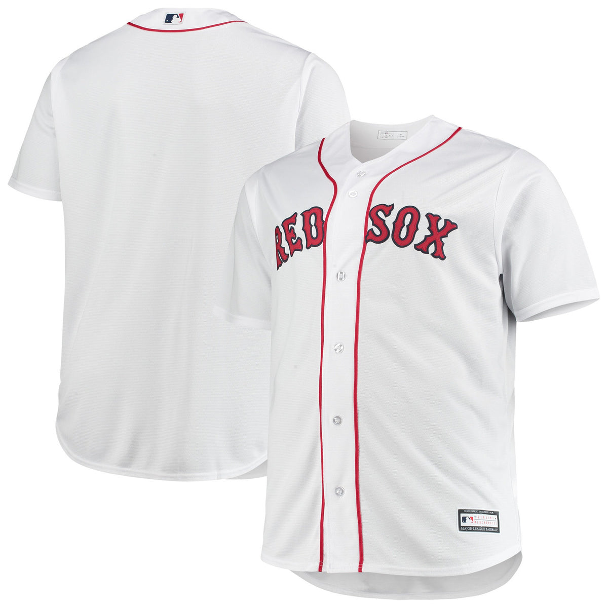 Boston Red Sox Tall Big Home Limited Team Jersey - White