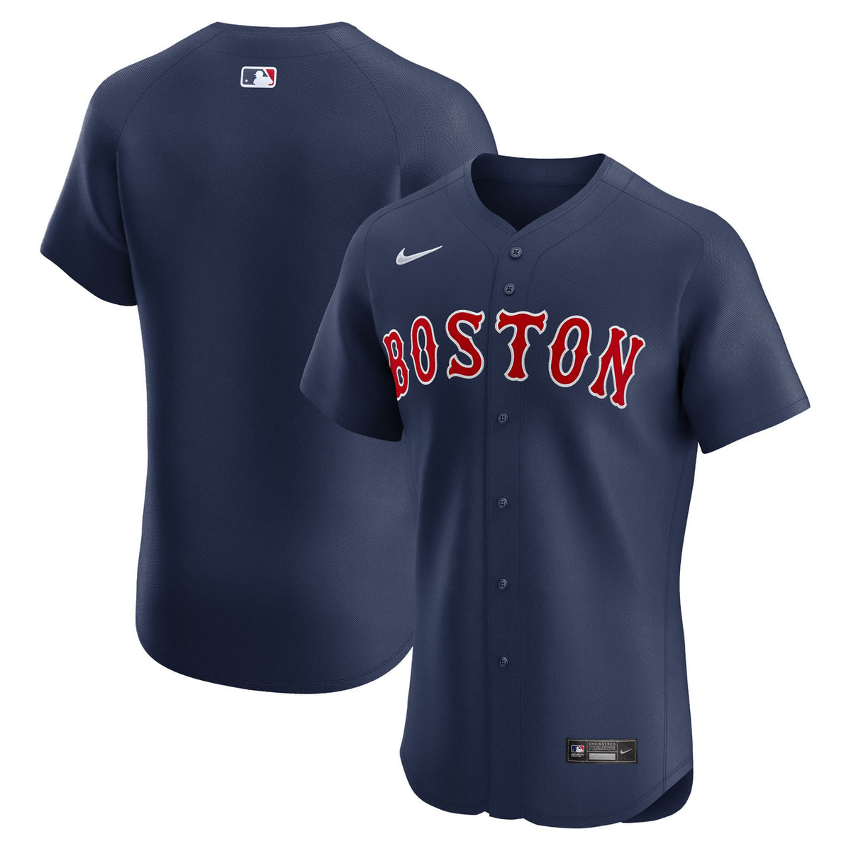 Boston Red Sox Nike Alternate Elite Jersey - Navy