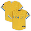 Boston Red Sox Nike Preschool City Connect Limited Team Jersey - Gold