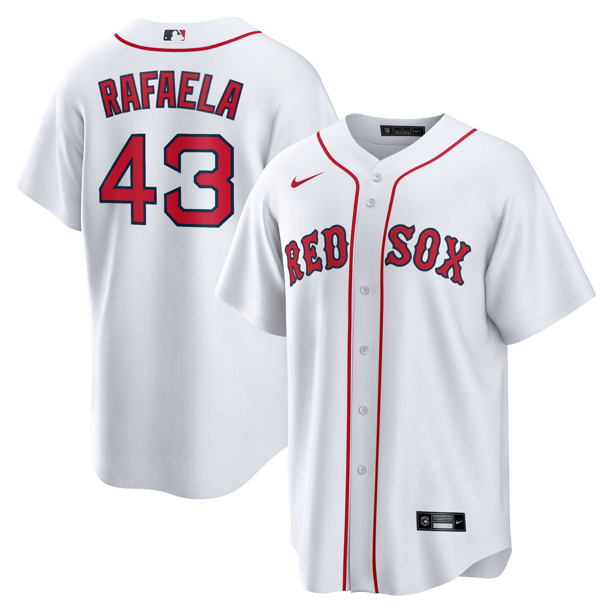 Ceddanne Rafaela Boston Red Sox Nike Home Limited Jersey - White