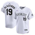 Charlie Blackmon #19 Colorado Rockies Nike Home Limited Player Jersey - White