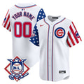 Chicago Cubs 2024 Fourth Of July Vapor Premier Limited V2 Custom Jersey