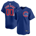 Chicago Cubs Nike Alternate Limited Custom Jersey - Royal