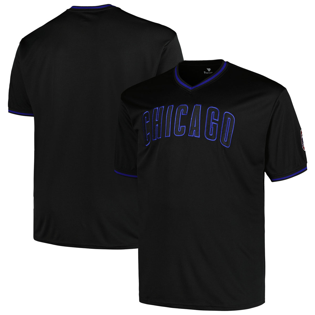 Chicago Cubs Profile Tall Big Pop Fashion Limited Jersey - Black
