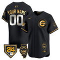 Chicago Cubs Spring Training Illinois Patch Vapor Premier Limited Custom Jersey
