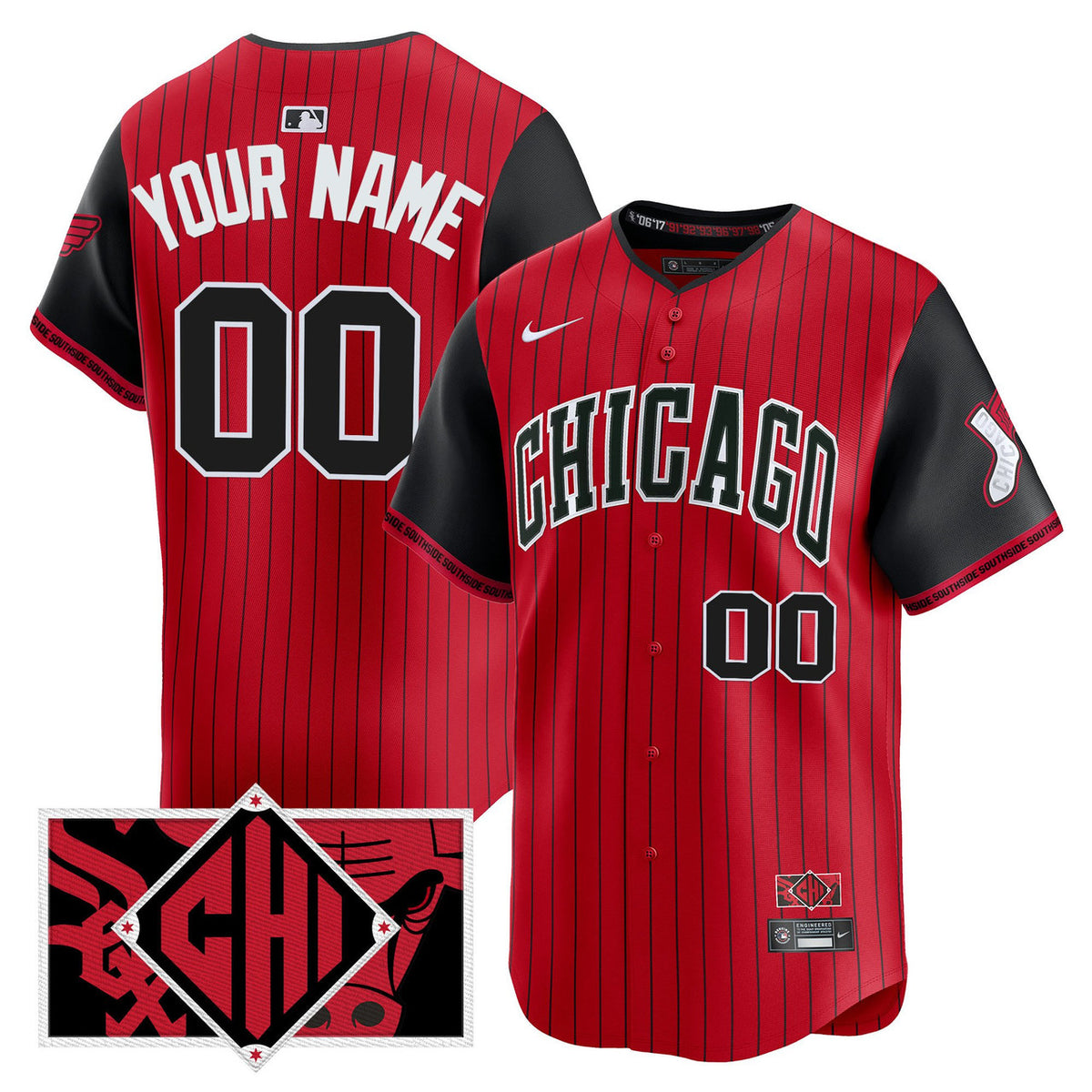 Chicago White Sox 2025 City Connect Vapor Premier Limited Custom Jersey