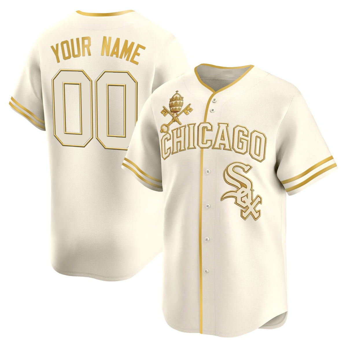 Chicago White Sox 'Pope Leo Xiv' Vapor Premier Limited Custom Jersey
