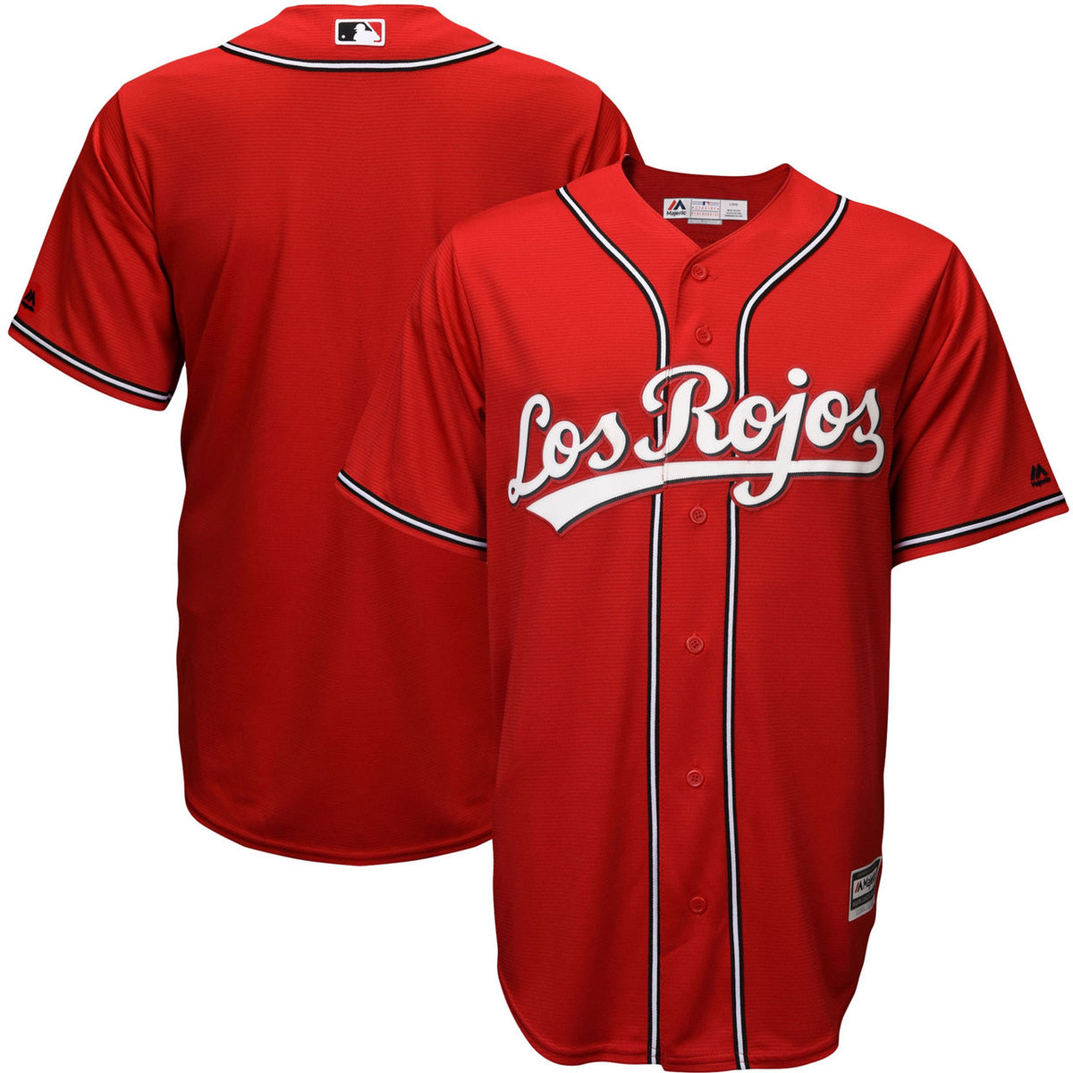 Cincinnati Reds Majestic Alternate Los Rojos Limited Cool Base Jersey - Scarlet