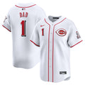 Cincinnati Reds #1 Nike Dad Home Limited Jersey - White
