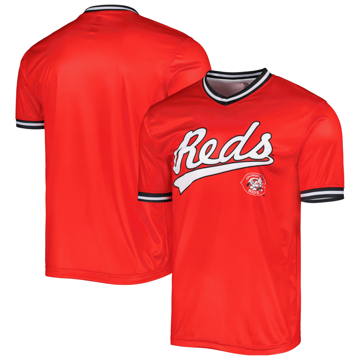 Cincinnati Reds Stitches Cooperstown Limited Team Jersey - Red