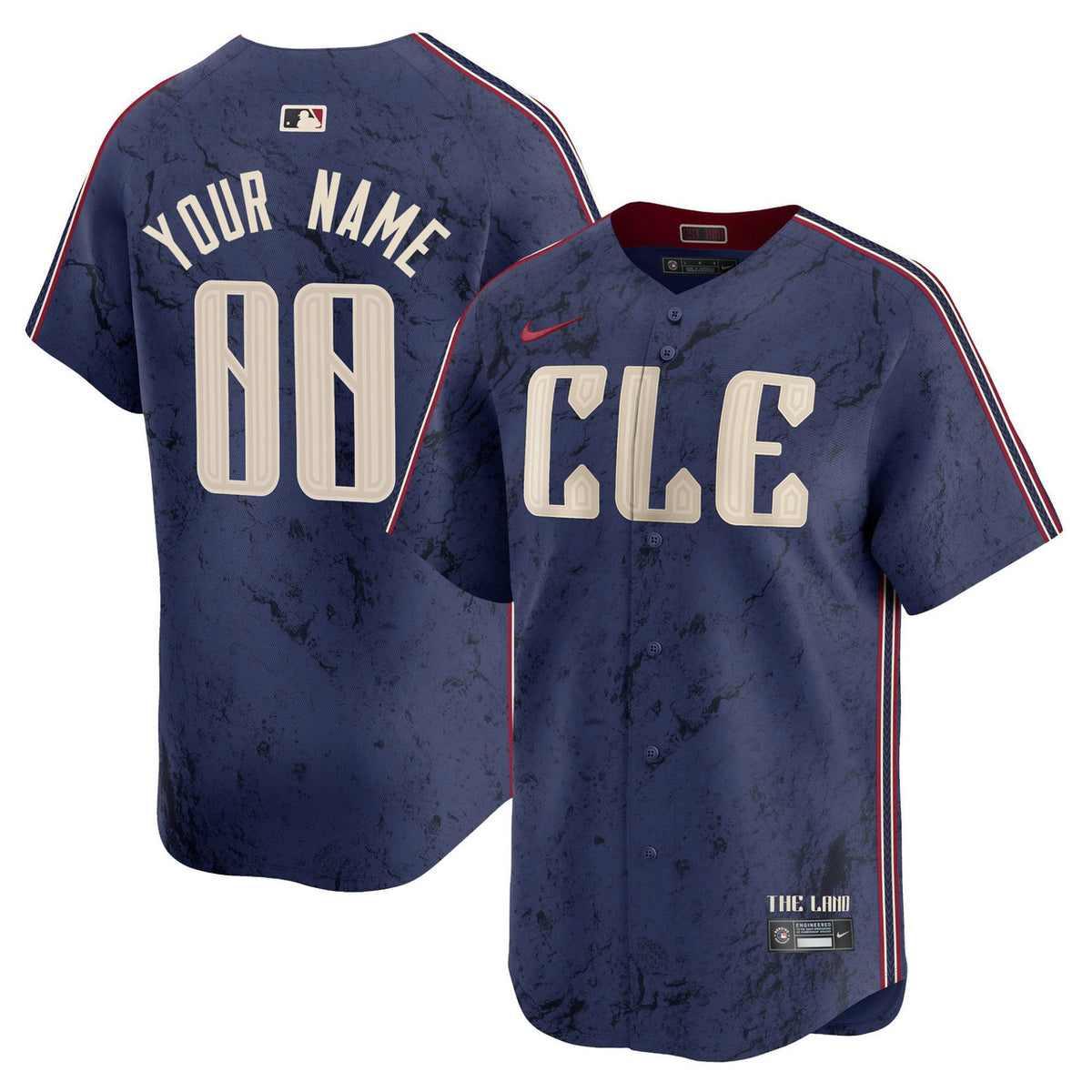Cleveland Guardians 2024 City Connect Vapor Premier Limited Custom Jersey