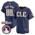 Cleveland Guardians 2024 Postseason Patch City Connect Vapor Premier Limited Custom Jersey