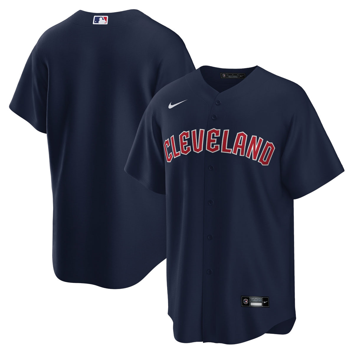 Cleveland Guardians Nike Alternate Limited Jersey - Navy