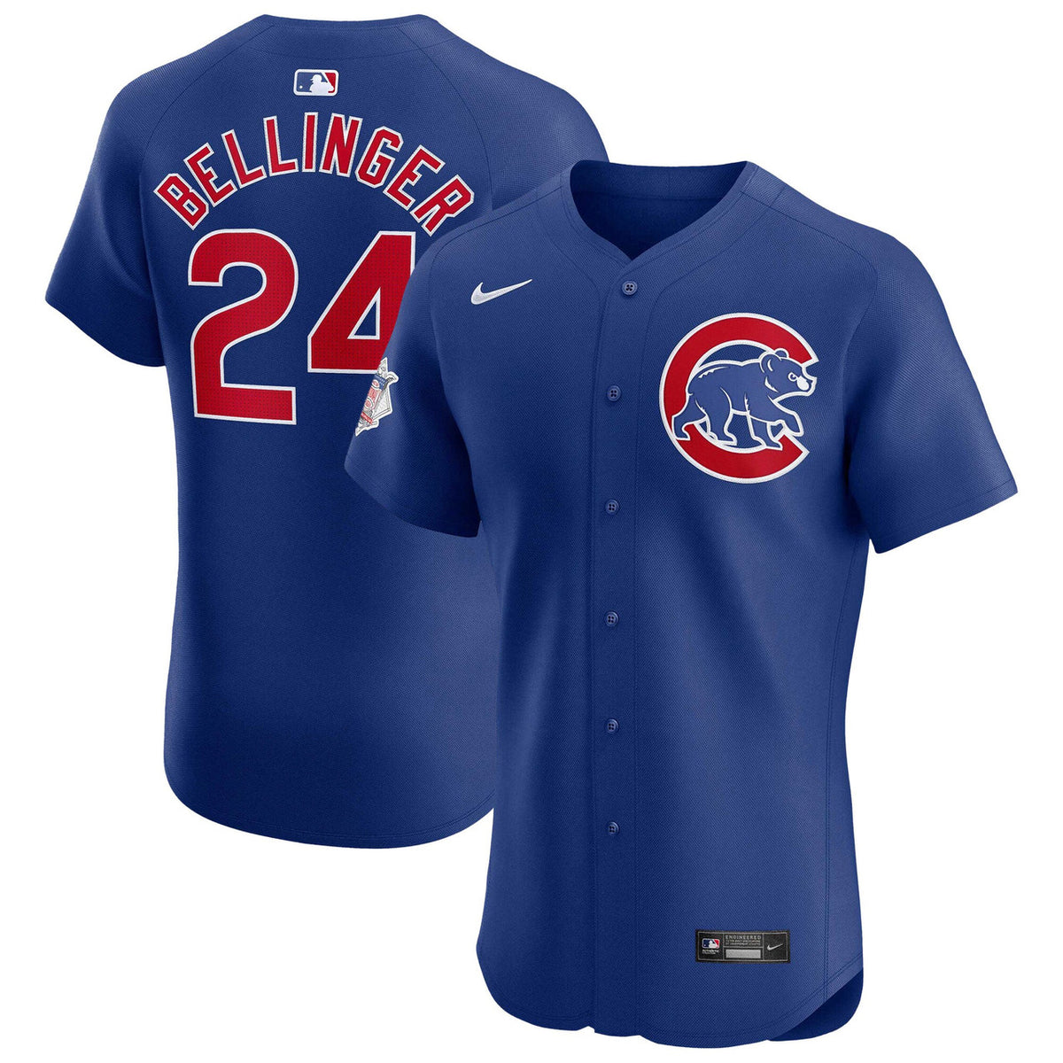 Cody Bellinger #24 Chicago Cubs Nike Alternate Alternate Elite Player Jersey - Royal