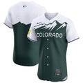 Colorado Rockies Nike City Connect Elite Jersey - Green