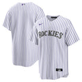 Colorado Rockies Nike Home Limited Team Jersey - White