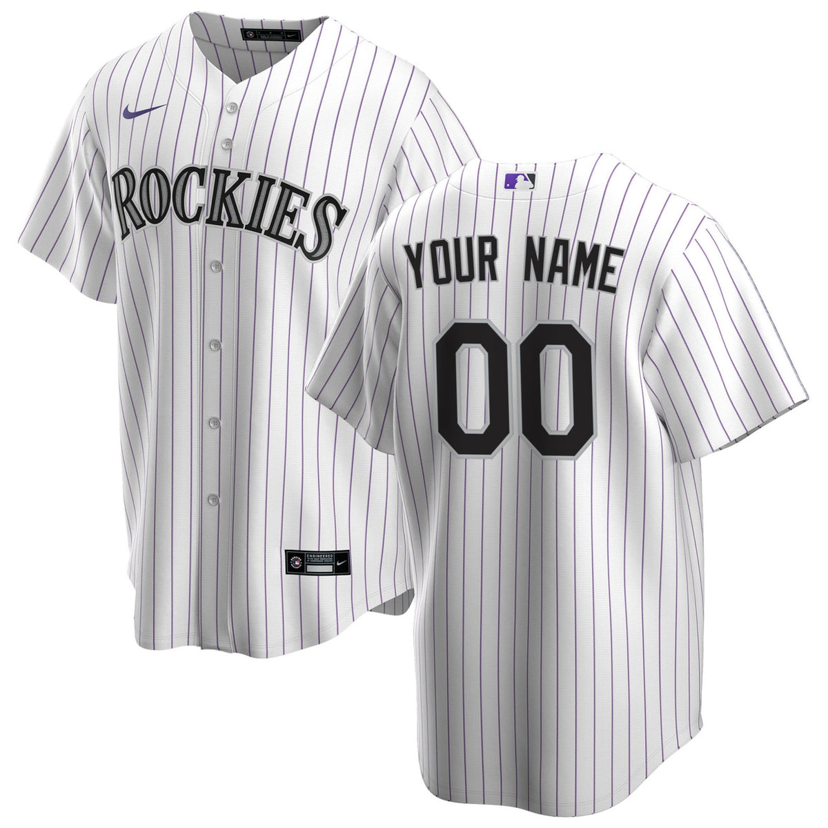 Colorado Rockies Nike Youth Home Limited Custom Jersey - White