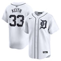 Colt Keith #33 Detroit Tigers Nike Home Limited Player Jersey - White