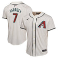Corbin Carroll #7 Arizona Diamondbacks Nike Youth Home Limited Player Jersey - White