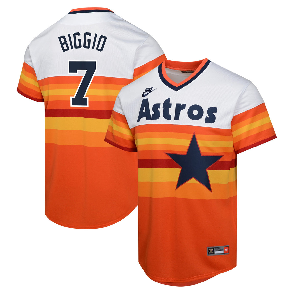 Craig Biggio #7 Houston Astros Nike Youth Cooperstown Limited Player Jersey - White