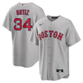 David Ortiz #34 Boston Red Sox Nike Road Limited Player Jersey - Gray