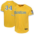 David Ortiz #34 Boston Red Sox Nike Youth City Connect Limited Player Jersey - Gold