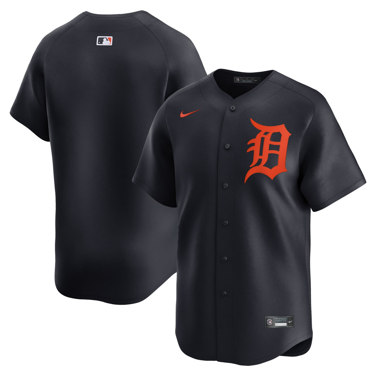 Detroit Tigers Nike Alternate Limited Jersey - Navy