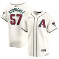 Eduardo Rodriguez #52 Arizona Diamondbacks Nike Home Limited Player Jersey - White