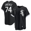 Eloy Jimenez #74 Chicago White Sox Nike Alternate Limited Player Name Jersey - Black