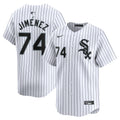 Eloy Jimenez #74 Chicago White Sox Nike Home Limited Player Jersey - White