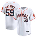 Framber Valdez #59 Houston Astros Nike Home Limited Player Jersey - White