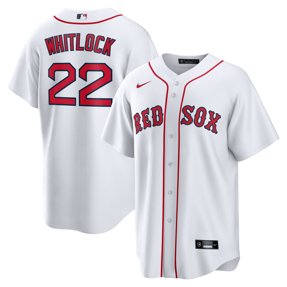 Garrett Whitlock #22 Boston Red Sox Nike Home Limited Jersey - White