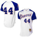 Hank Aaron #44 Atlanta Braves 1974 Limited Throwback Jersey