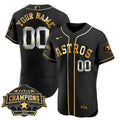 Houston Astros 2022 Champions Limited Custom Name Number Jersey