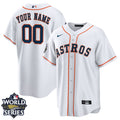 Houston Astros 2022 World Series Custom Name Number Home Limited Player Jersey - White
