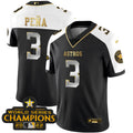 Houston Astros 2023 Champions Patch Vapor Limited Jersey - Gold