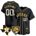 Houston Astros 2024 Spring Training Texas Patch Vapor Premier Limited Custom Jersey