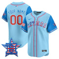 Houston Astros 2025 Fourth Of July Vapor Premier Limited Custom Jersey