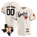 Houston Astros Cactus Jack Patch Vapor Premier Limited V7 Custom Jersey