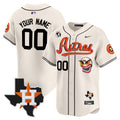 Houston Astros Cactus Jack Style Vapor Premier Limited V2 Custom Jersey