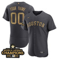 Houston Astros 2023 Champions Limited Custom Jersey - Charcoal