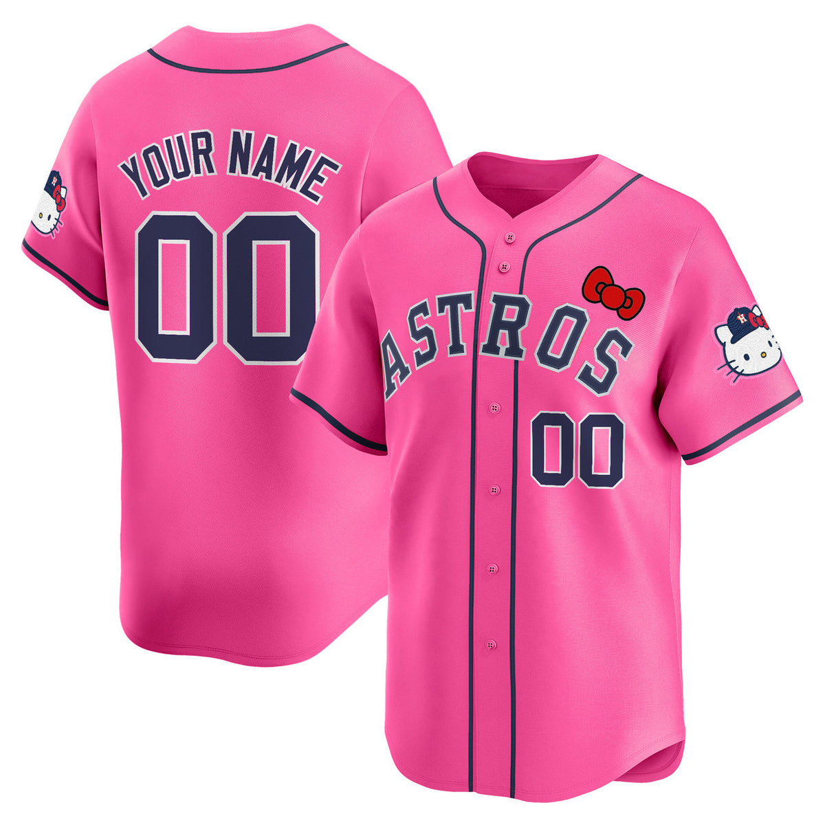 Houston Astros Hello Kitty Vapor Premier Limited V2 Custom Jersey