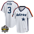 Houston Astros 2022 Home Cooperstown World Series Limited Player Jersey