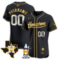 Houston Astros Houston Rodeo Patch Vapor Premier Elite Custom Jersey